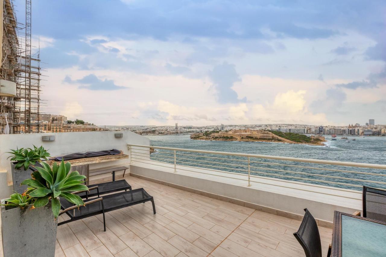 49/3 Seafront Duplex Penthouse In Valletta Eksteriør billede