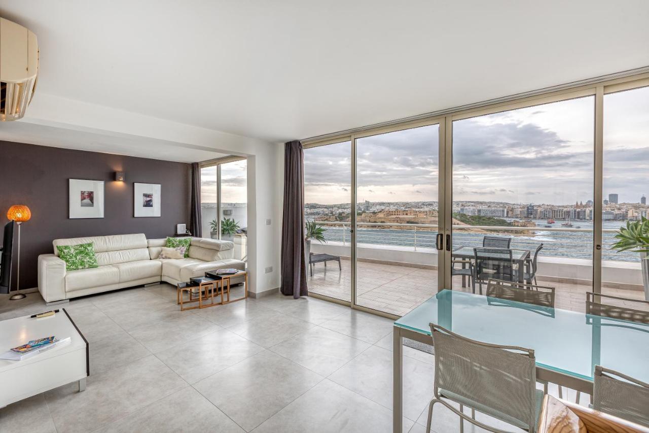 49/3 Seafront Duplex Penthouse In Valletta Eksteriør billede