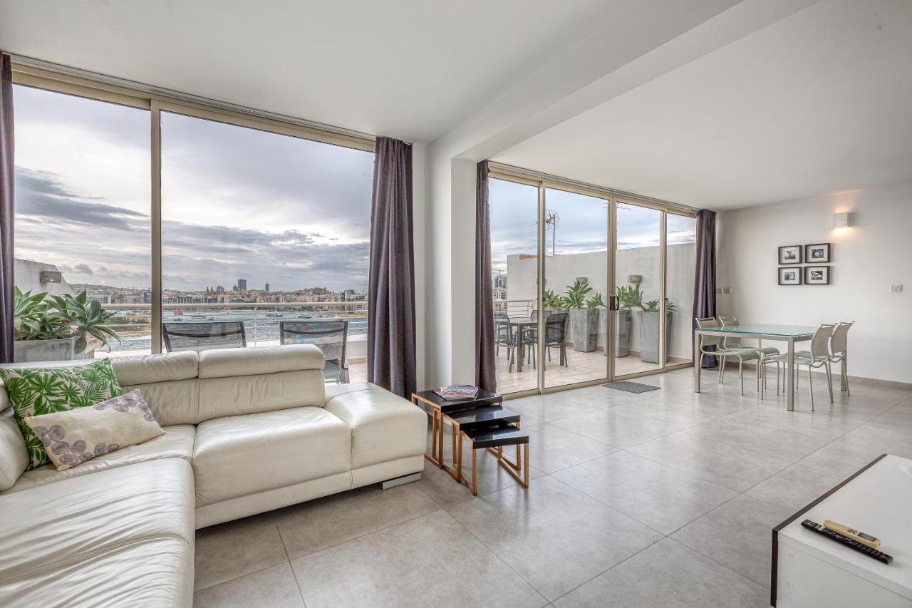 49/3 Seafront Duplex Penthouse In Valletta Eksteriør billede