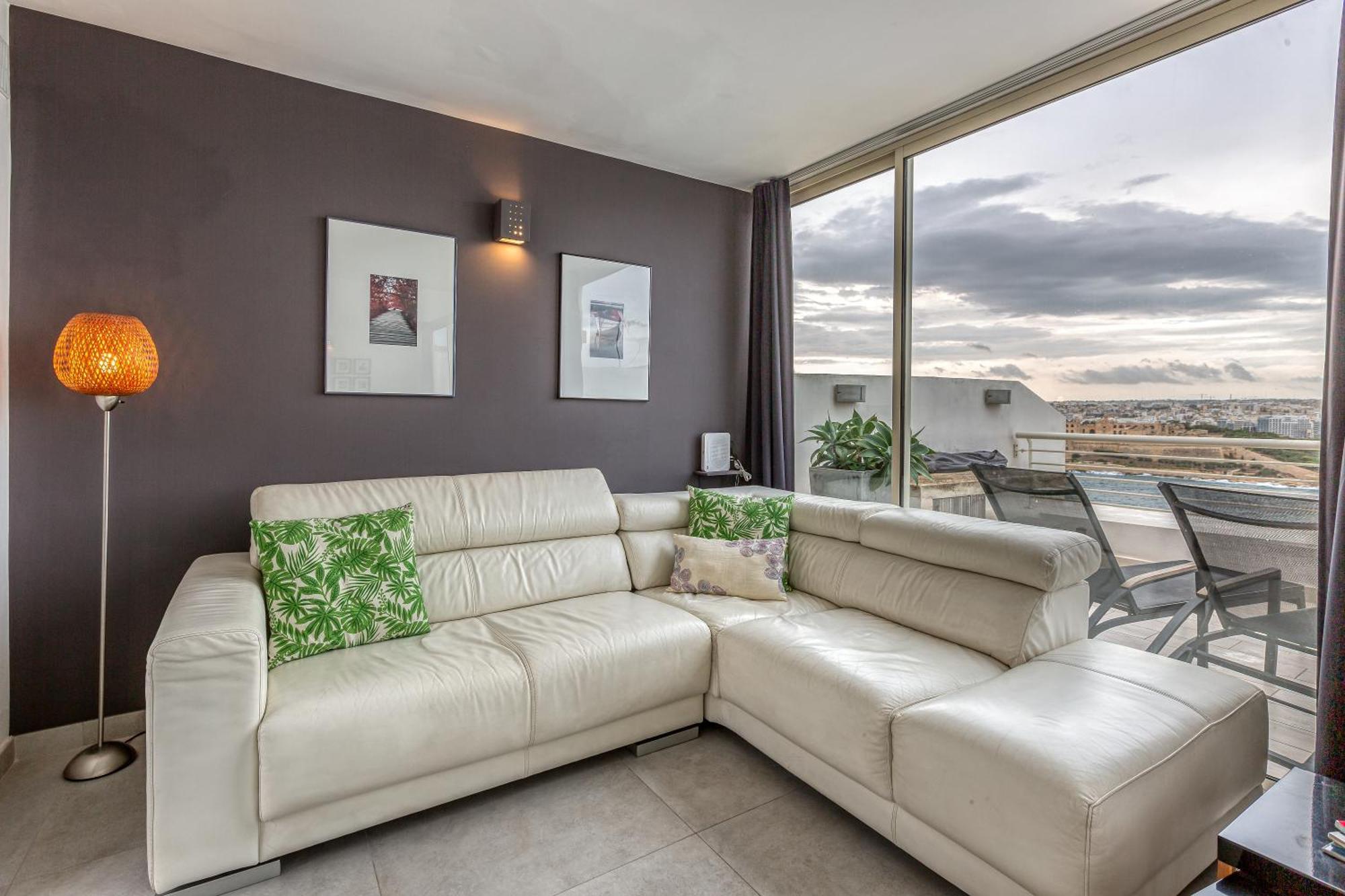49/3 Seafront Duplex Penthouse In Valletta Eksteriør billede